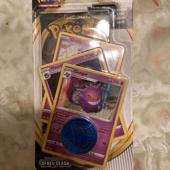 Pokémon Sword and Shield Rebel Clash Gengar - Picture 1 of 3